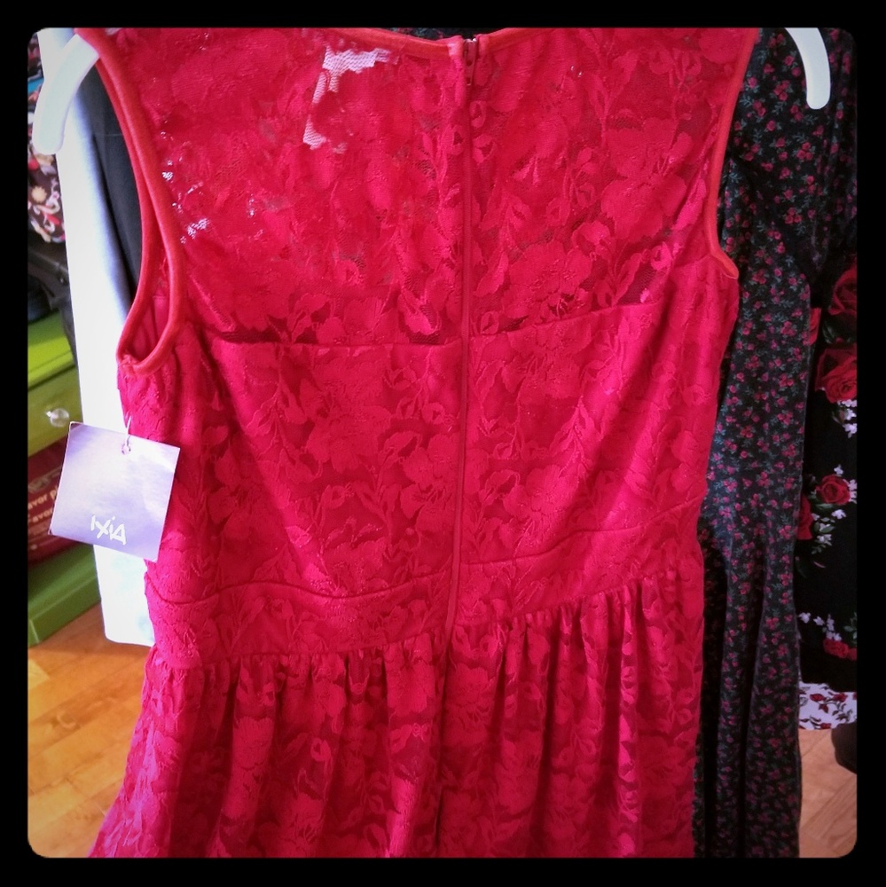 Red dress